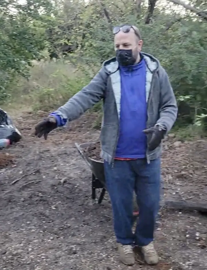 Volunteer at Flat Rock work day